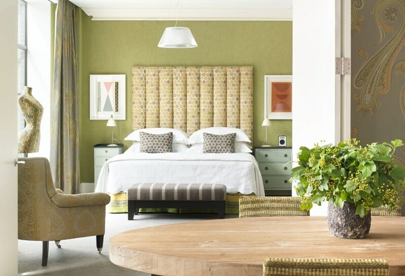 Crosby boutique hotel bedroom design