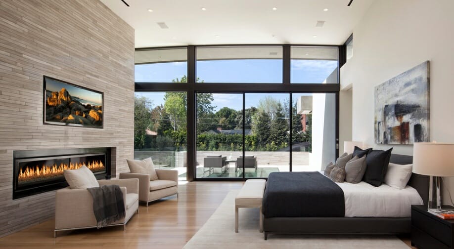 black-and-white-bedroom-modern minimalist