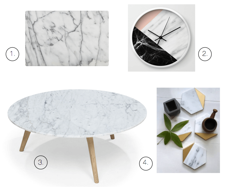 fall trends marble accents