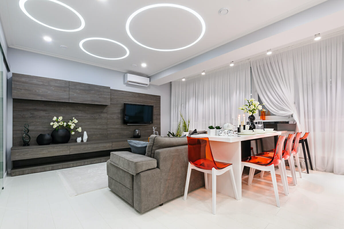 contemporary-open-living-dining-room-by-Irina-Gunica