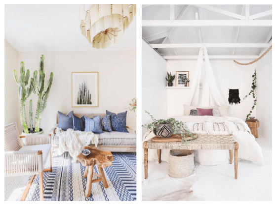 summer interior design trends boho style