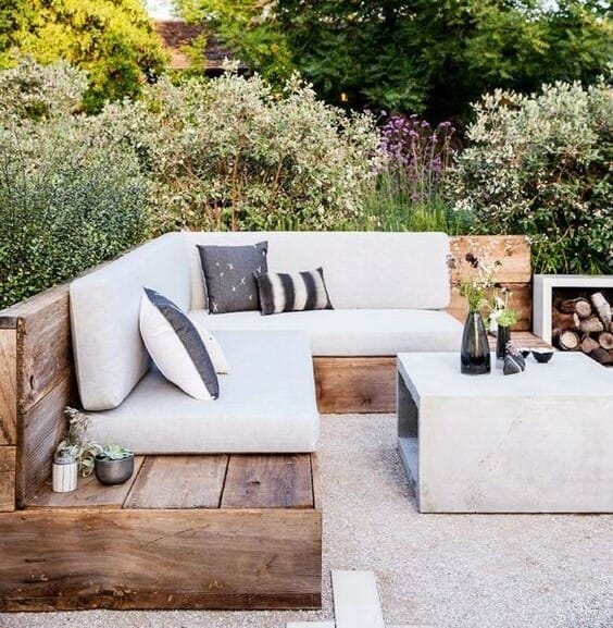 outdoor seating areas