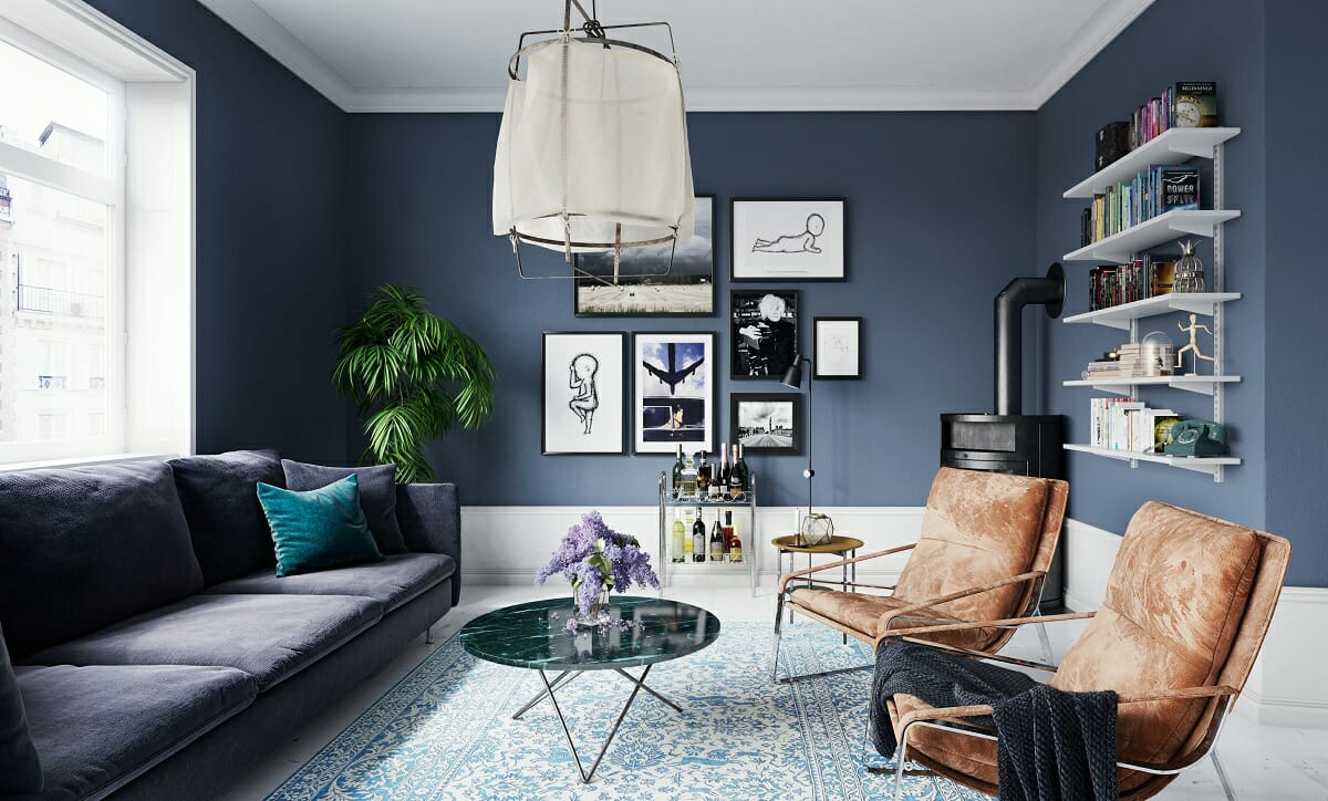 One of the trending living room decor styles by Hoang N
