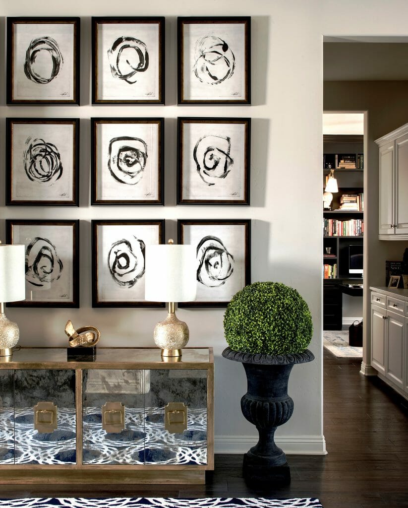 gallery wall ideas corine