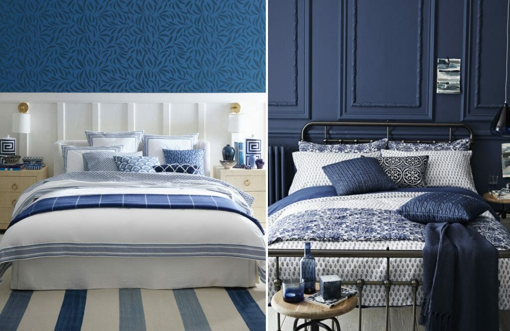 1+3.BlueAndWhiteBedrooms