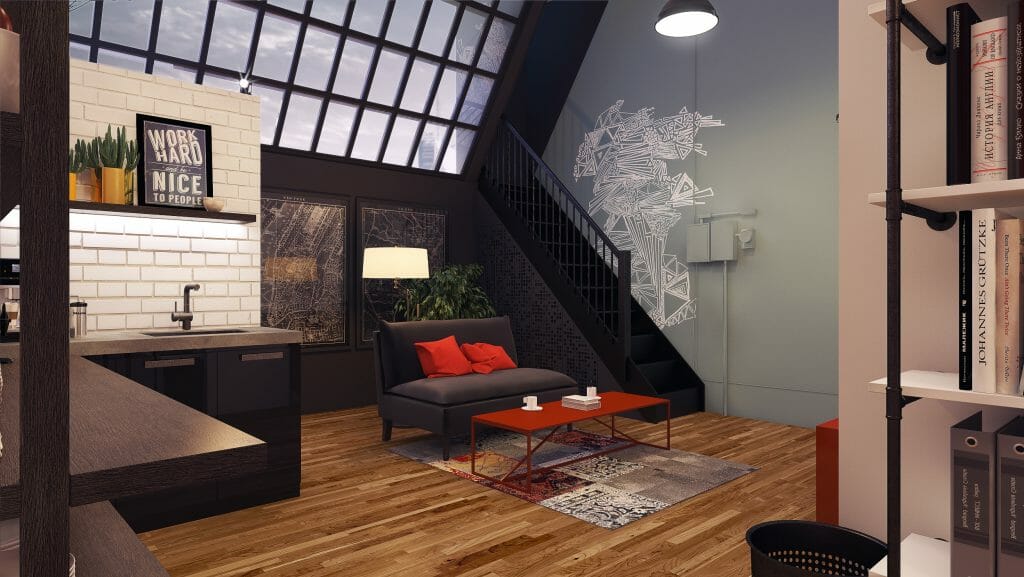 contemporary office interior design service
