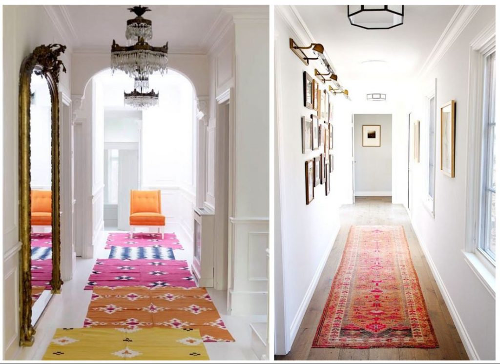 hallway decorating ideas runners