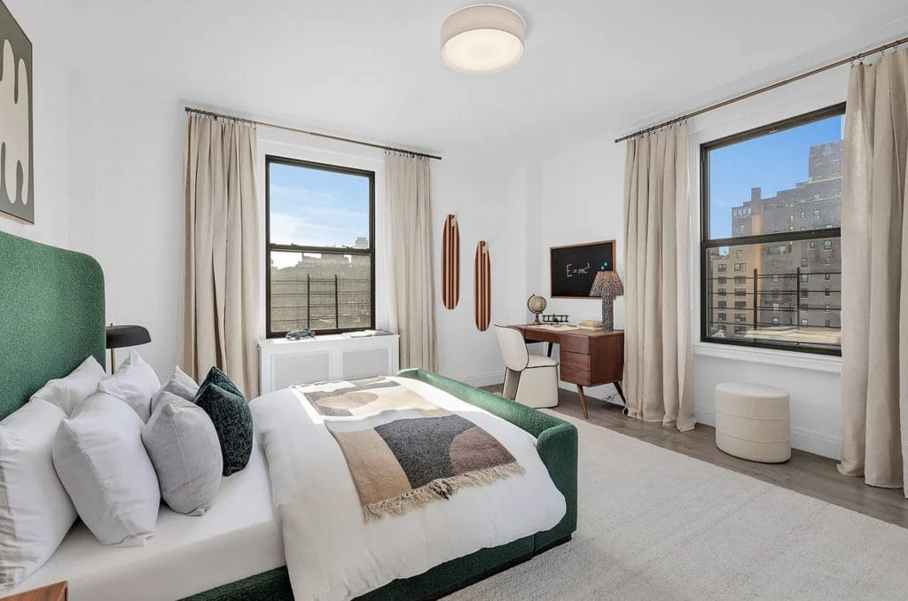 Bedroom essentials in a room by Decorilla designer, Leanna S.