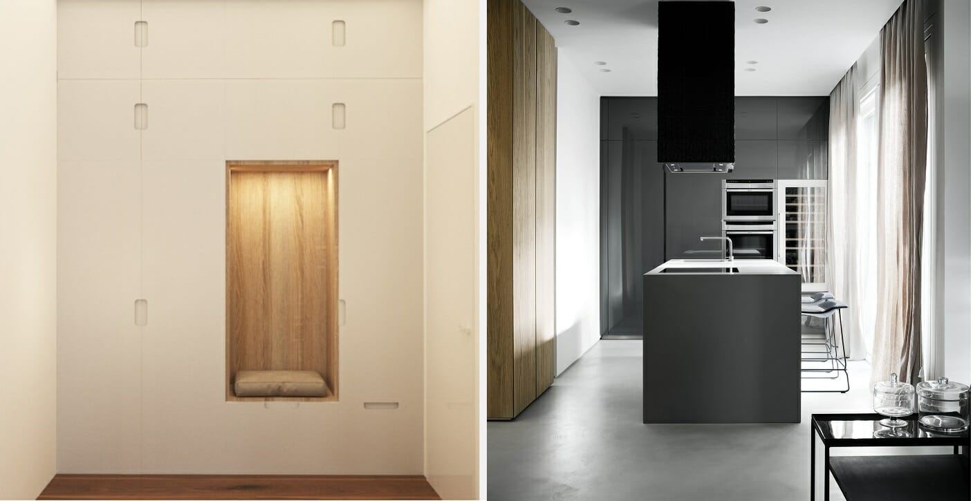 minimalist interior design kitchen