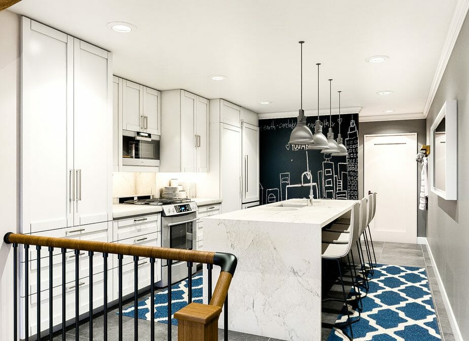 modern-kitchen-design-by-aldrin-c-with-blue-carpet-and-blackboard