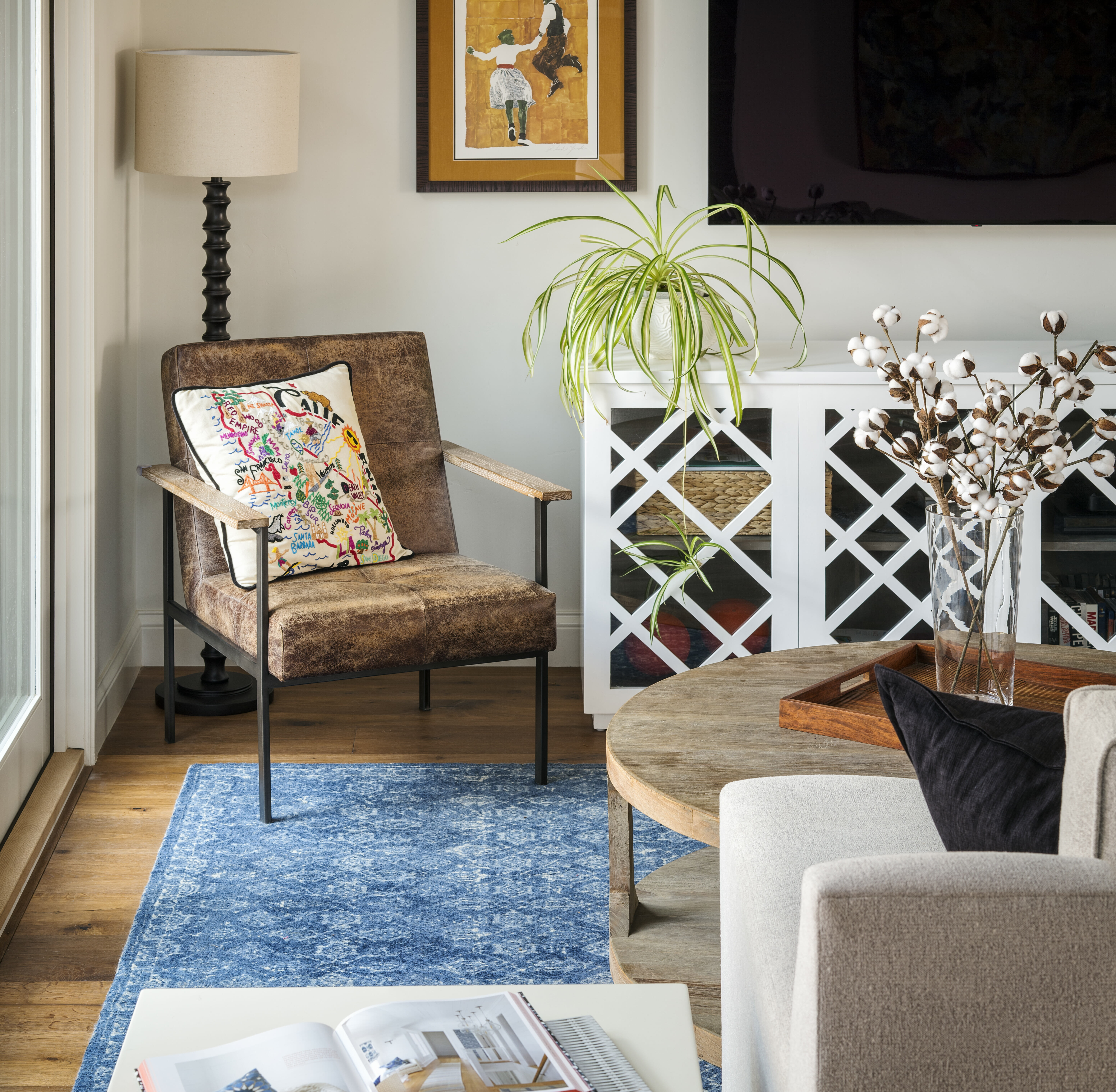 online interior designer spotlight corine m seating area