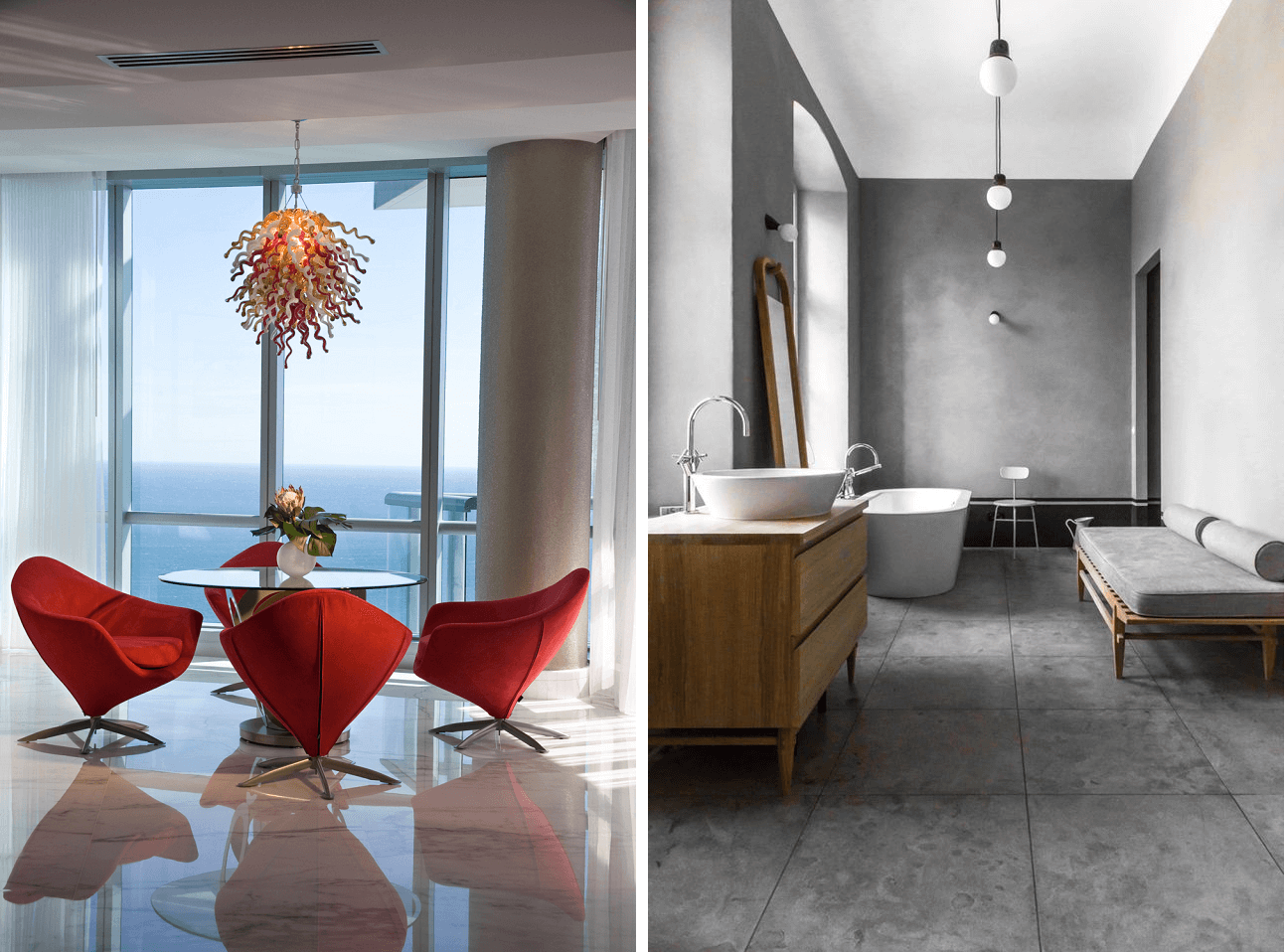 contemporary interior design service