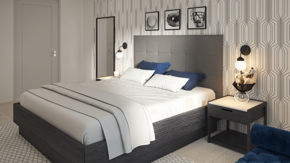 online bedroom design 3d model 2