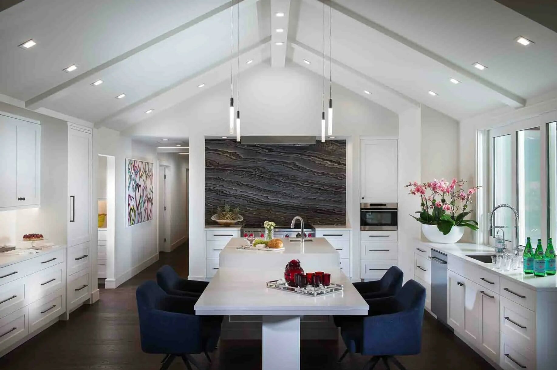 contemporary open living by Houzz interior designers orlando - robert turner