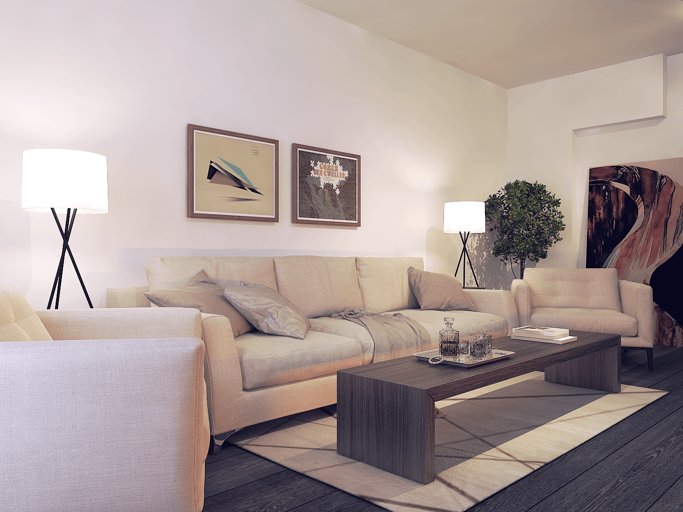 Living Room Interior Design_Rethink
