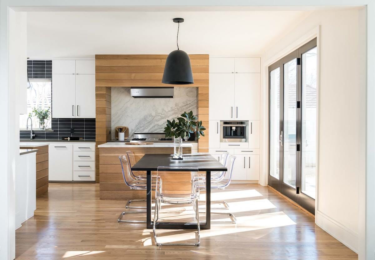 contemporary kitchen interior design dallas - traci connell