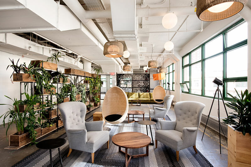 contemporary office design etsy headquarters