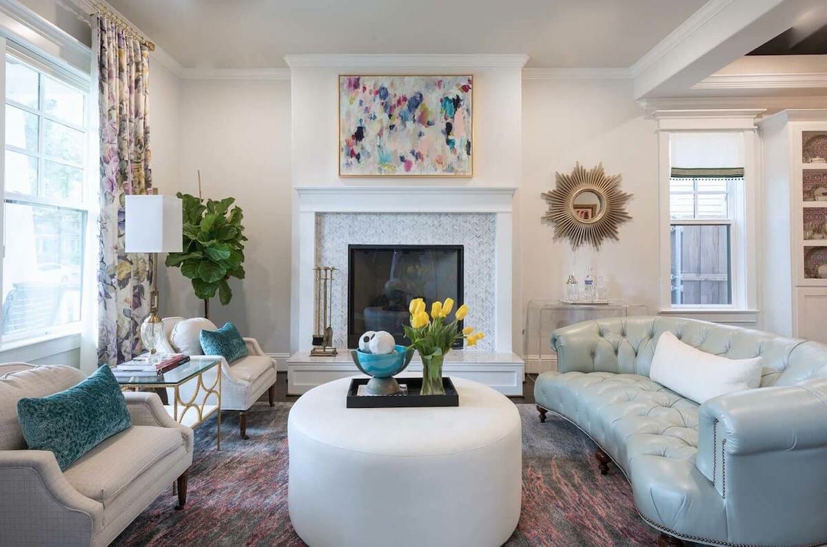 funky transitional living room by houzz interior designers dallas