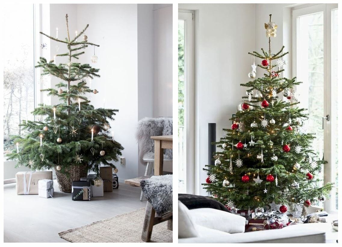 modern christmas tree ideas nordic