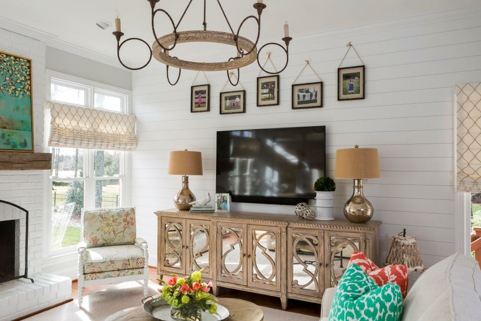 Cottage living room lighting clearance