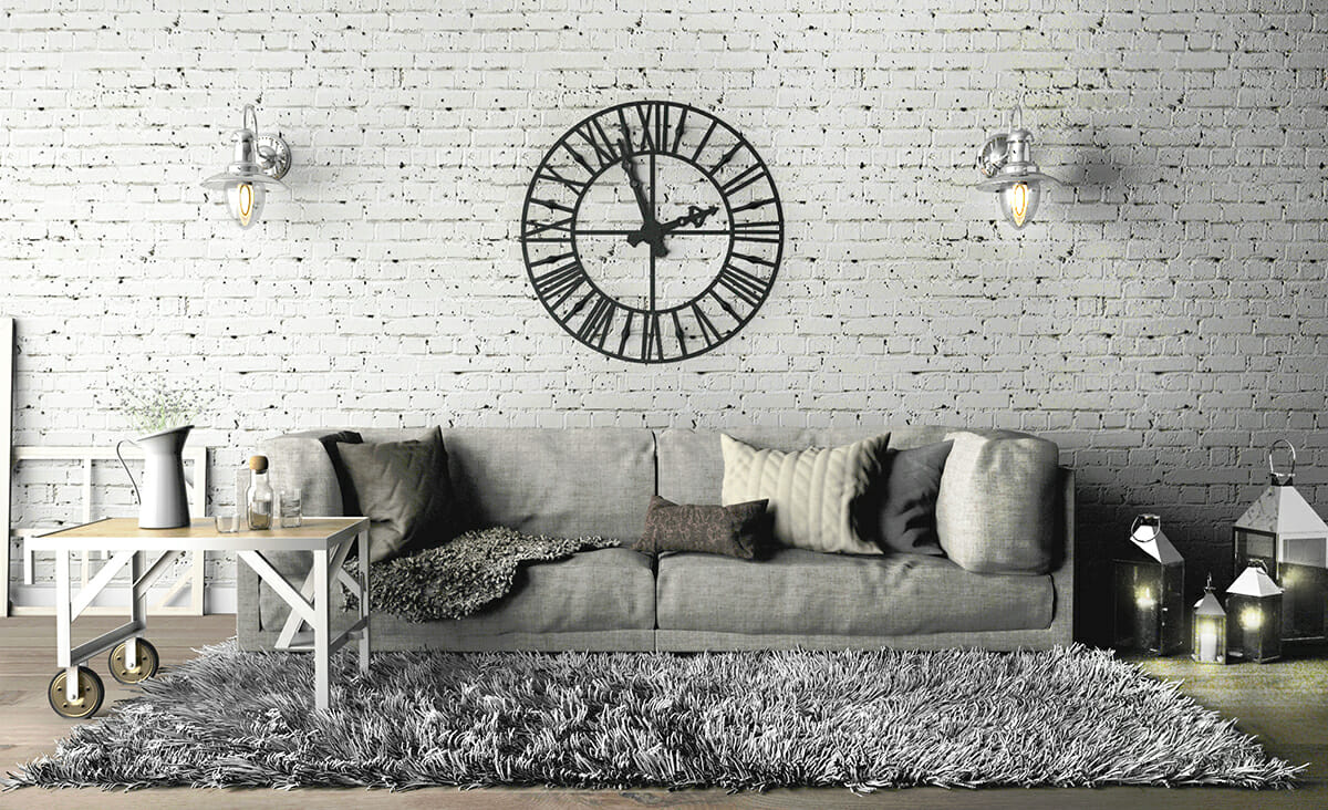 grey cottage interior design