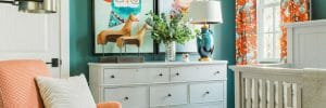 bold nursery interior design by hgtv