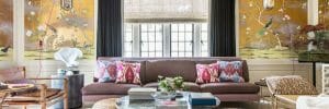 eclectic home interior design feature