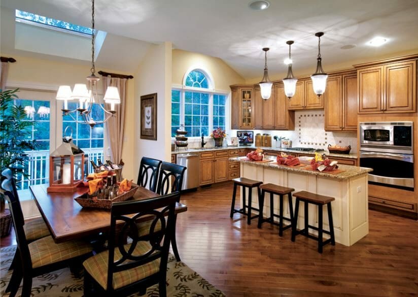 eclectic home interior design - kitchen