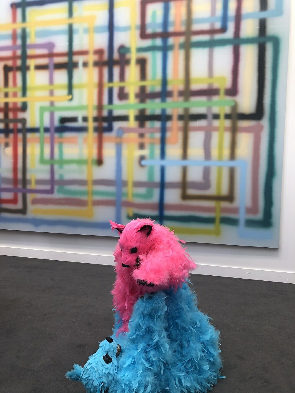 Frieze Art Fair New York Feather Bears