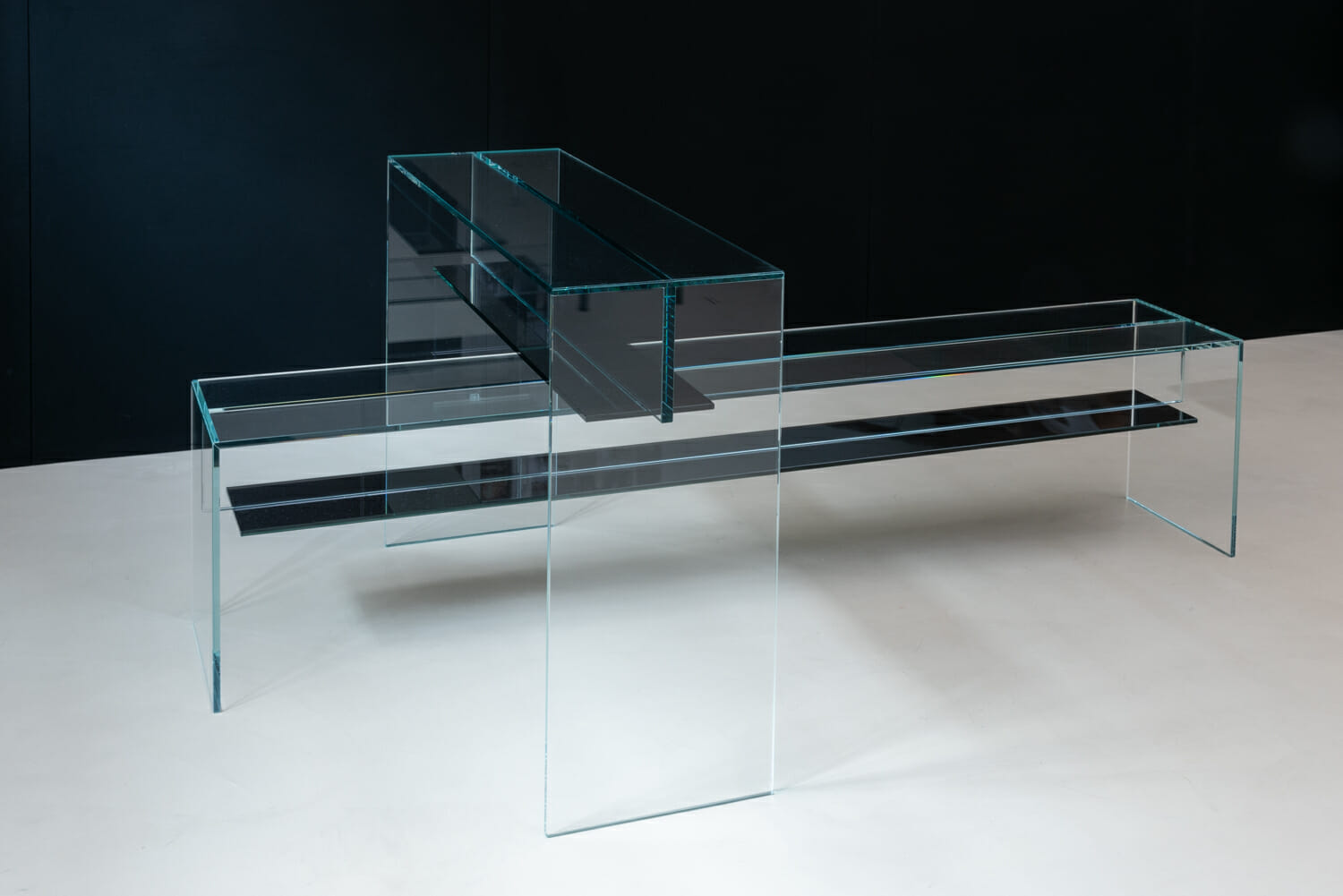 high end glass furniture OONIKO beam collection