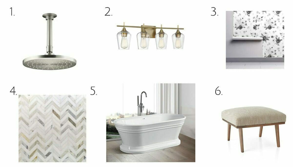 high end master bathrooms decor