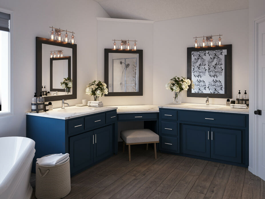 master bathroom vanity decorating ideas