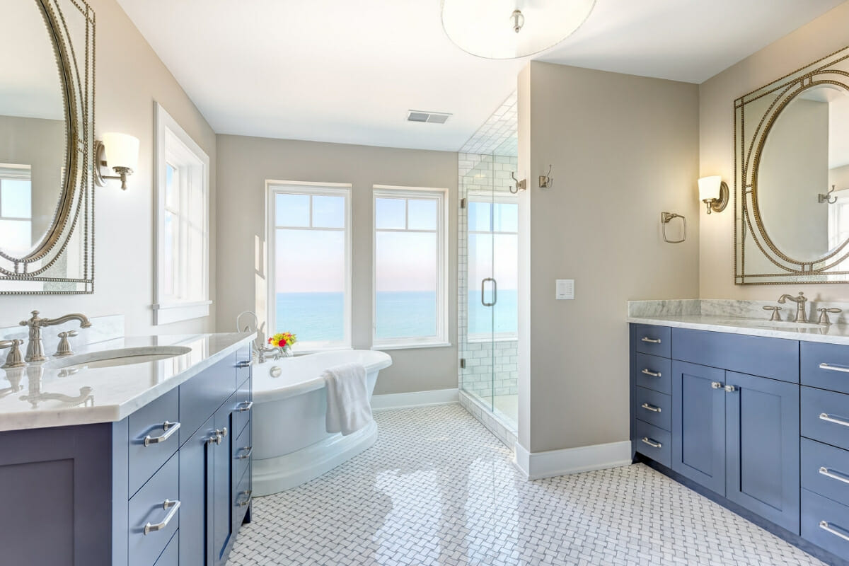 luxury master bathroom renovation