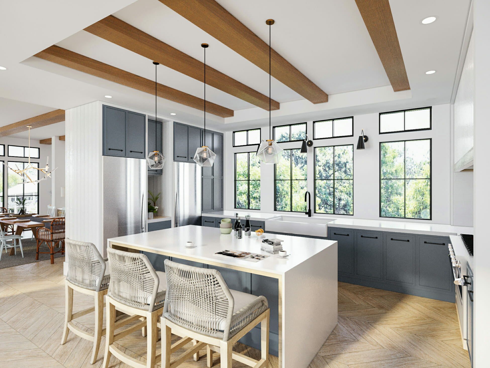 modern kitchen interior design by decorilla designer sonia c