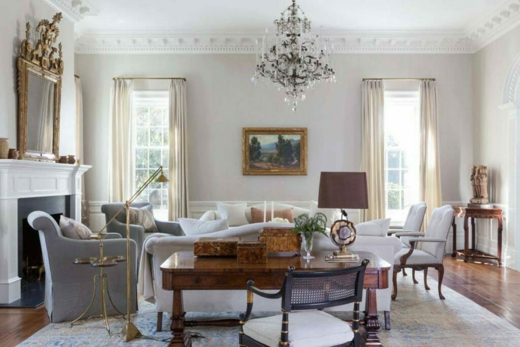 tradtional style living room design