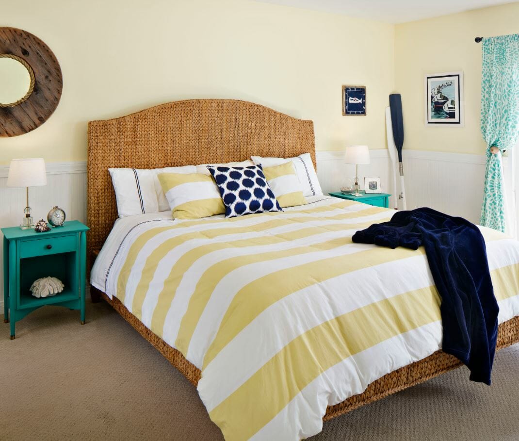 Coastal bedroom design by Corine M