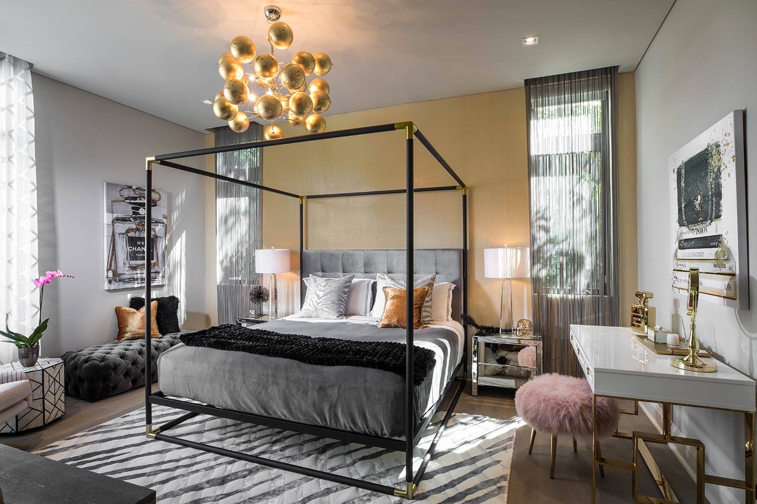 glamorous bedroom interior design decorilla