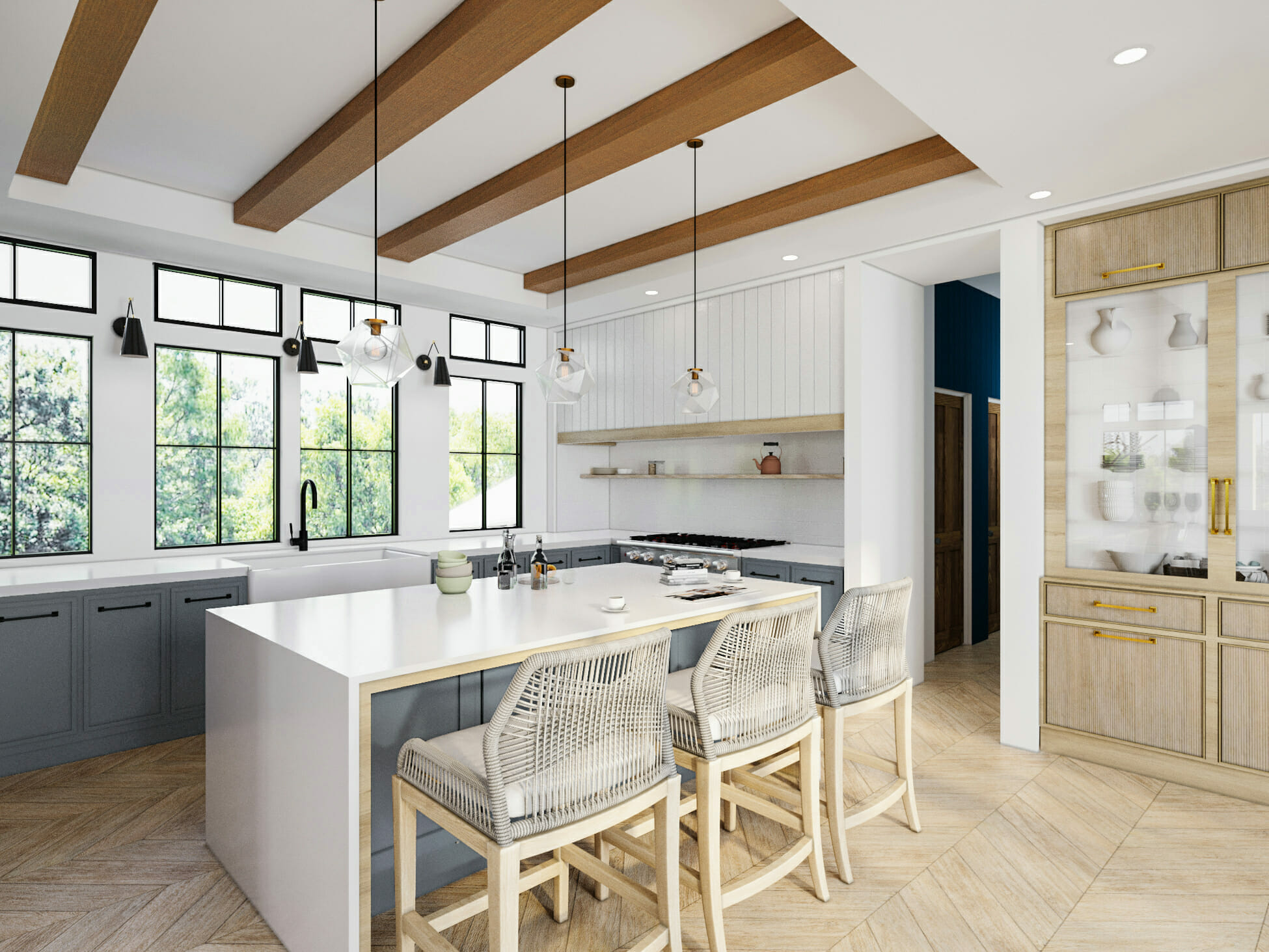 home interior design - modern kitchen