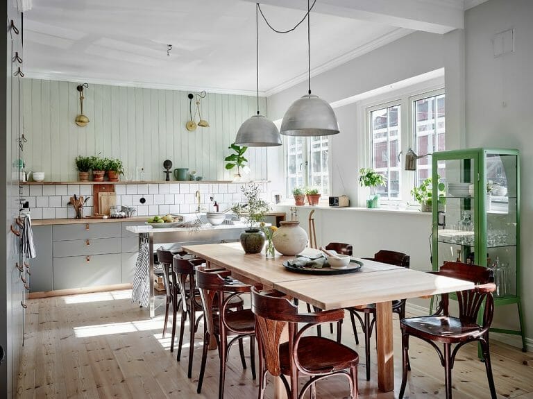Before & After: Rustic Scandinavian Living Room Design - Decorilla ...