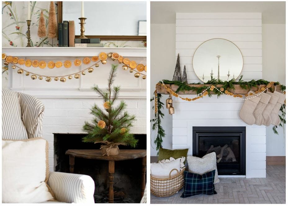 christmas decor trends citrus garland