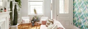 bohemian interior design feature