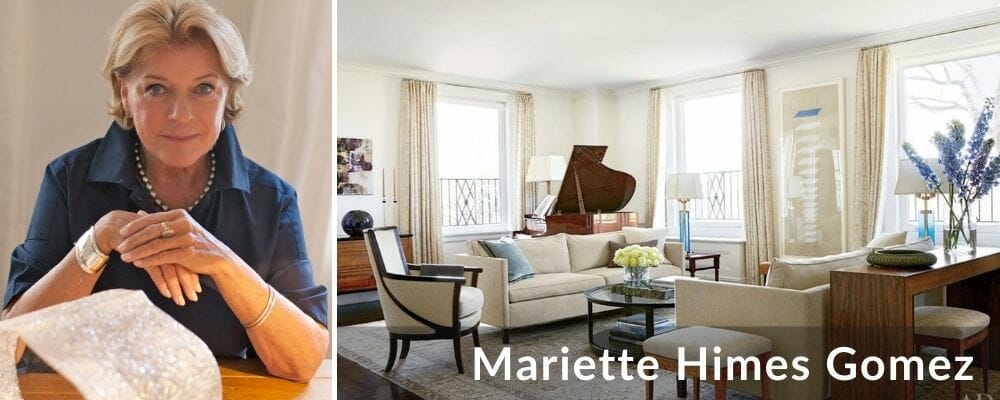 interior designer NYC Mariette Himes Gomez  