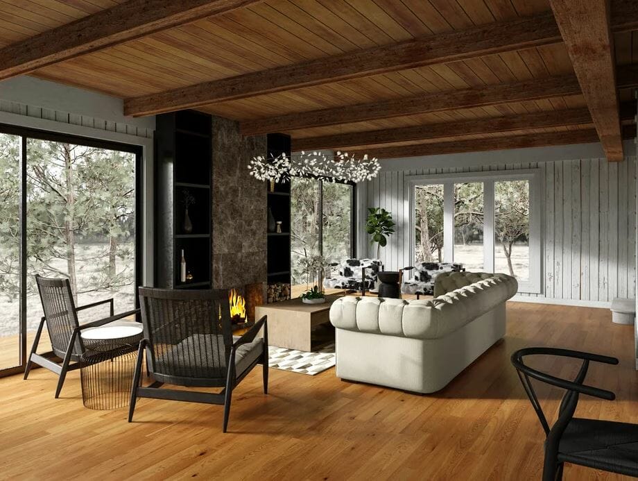 Modern Rustic Living Room Design, Modern Rustic Living Room Design Ideas