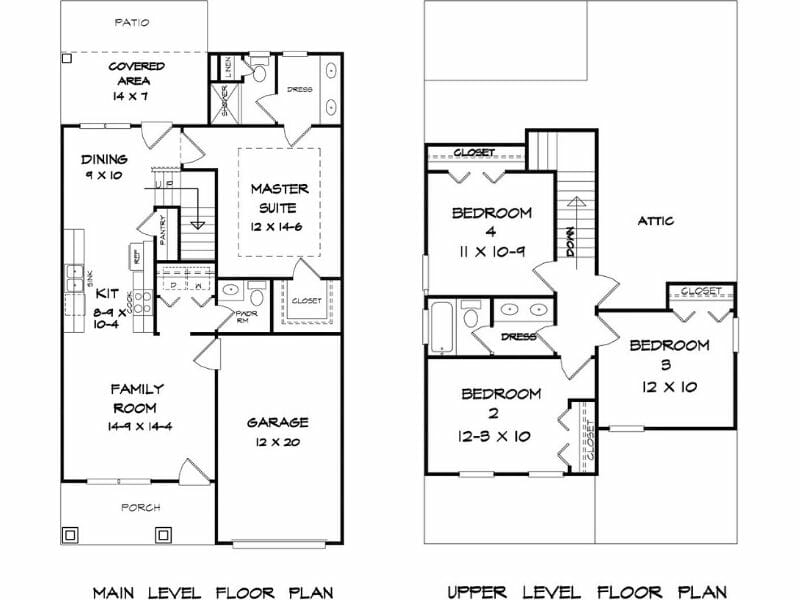 multi story house plans