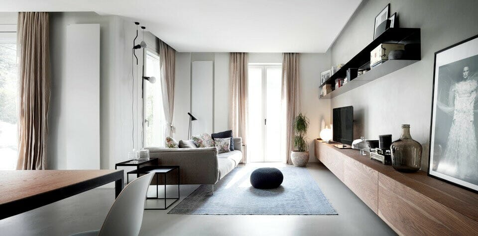 Modern interior design ideas in grey