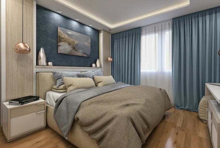 bedroom 3d rendering decorilla