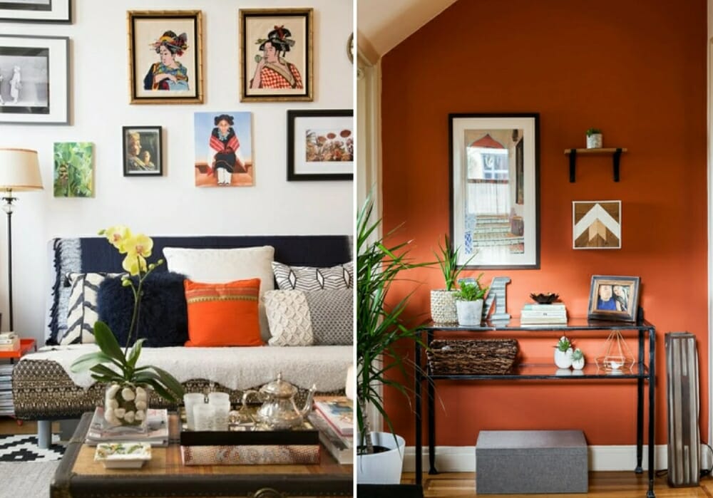 Eclectic New York City wall decor