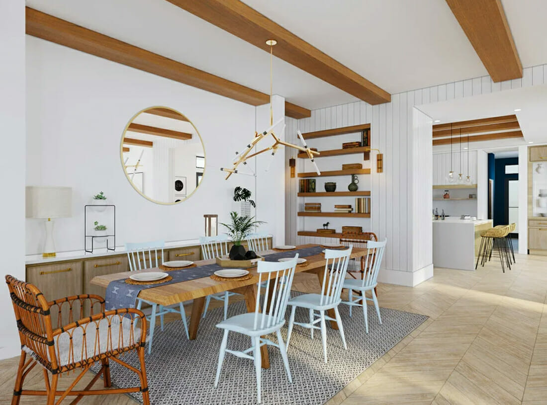 Modern Rustic Dining Room