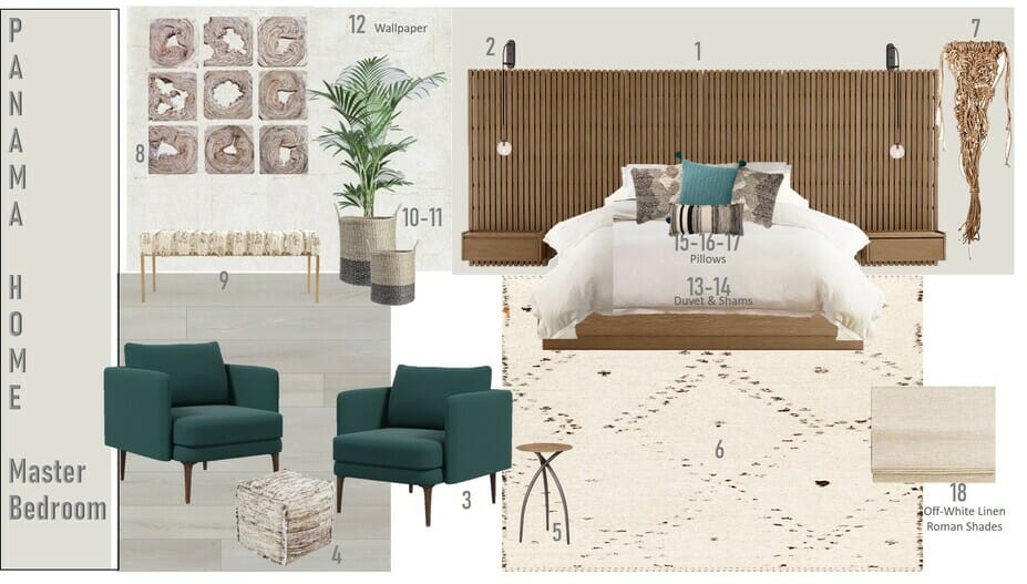 Moodboard concept by Decorilla Designer, Wanda P.