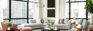 Room layout ideas for a contemporary sophisticated interior